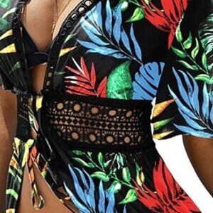 Swimsuit  Cover up New in Solid Color